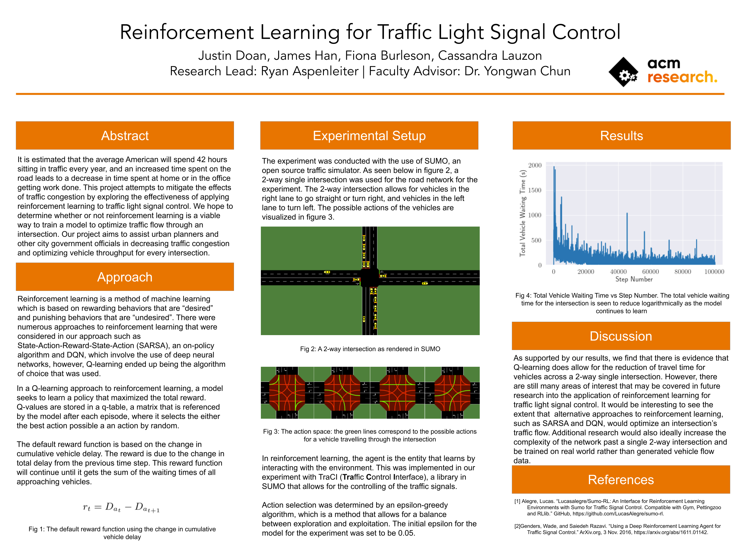 Reinforcement Learning for Traffic Light Control